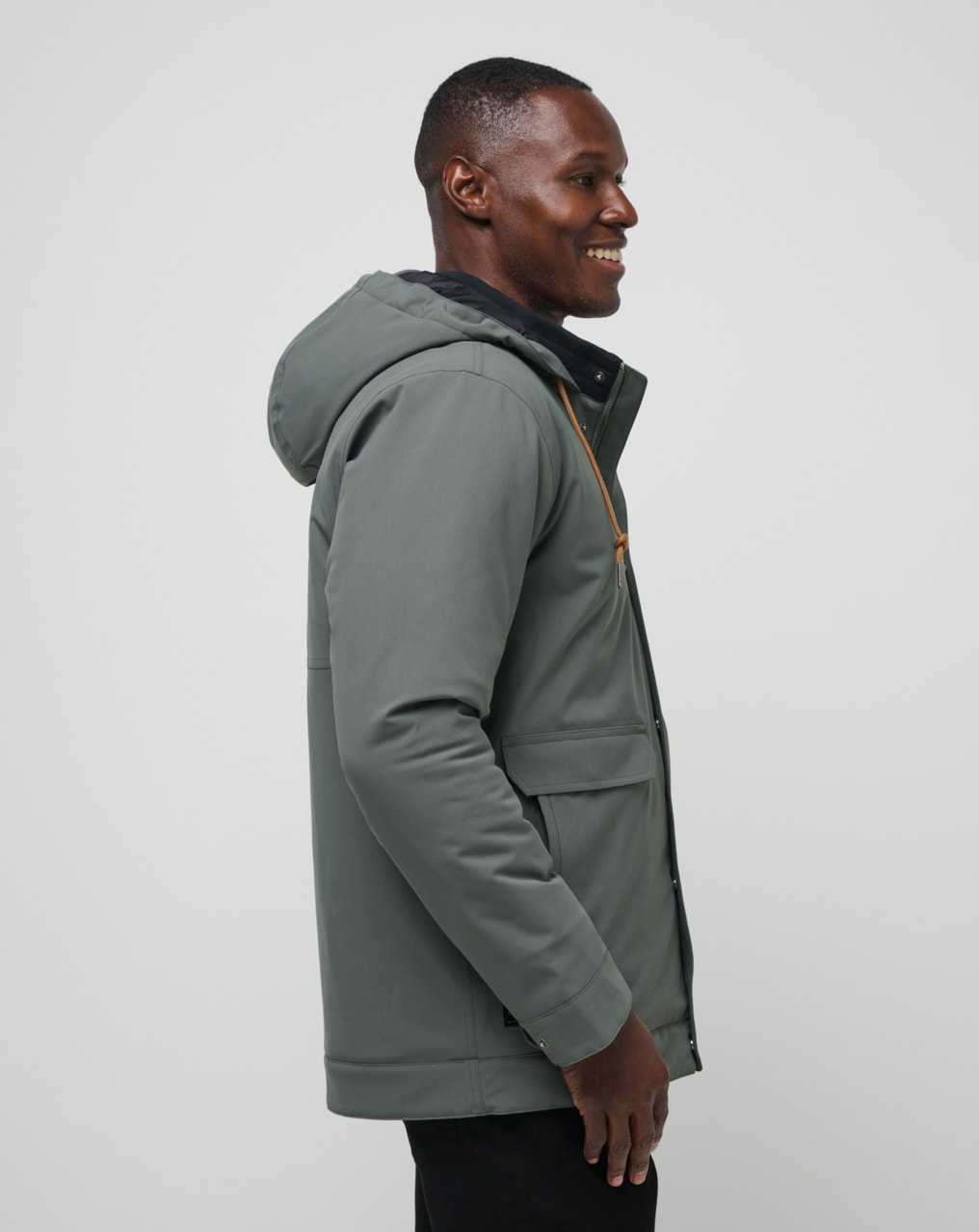 Travis Mathew Mountain Pass Jacket Dark Olive | BZPHEWU-13