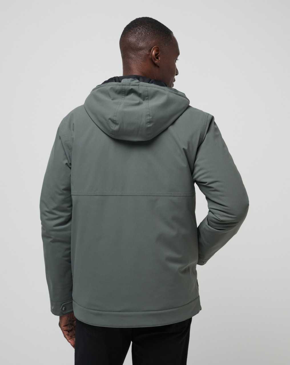 Travis Mathew Mountain Pass Jacket Dark Olive | BZPHEWU-13