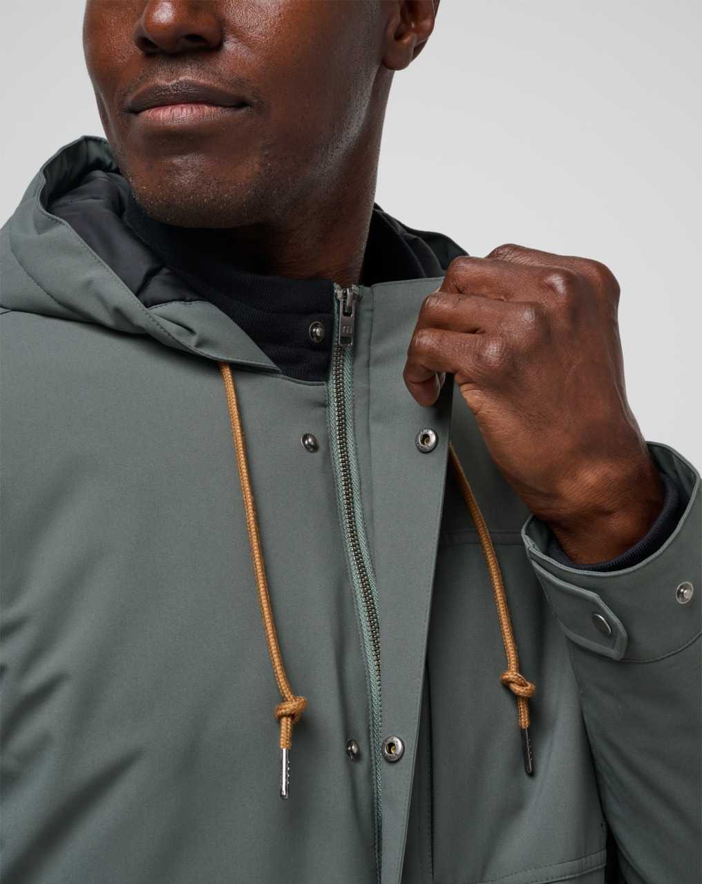 Travis Mathew Mountain Pass Jacket Dark Olive | BZPHEWU-13