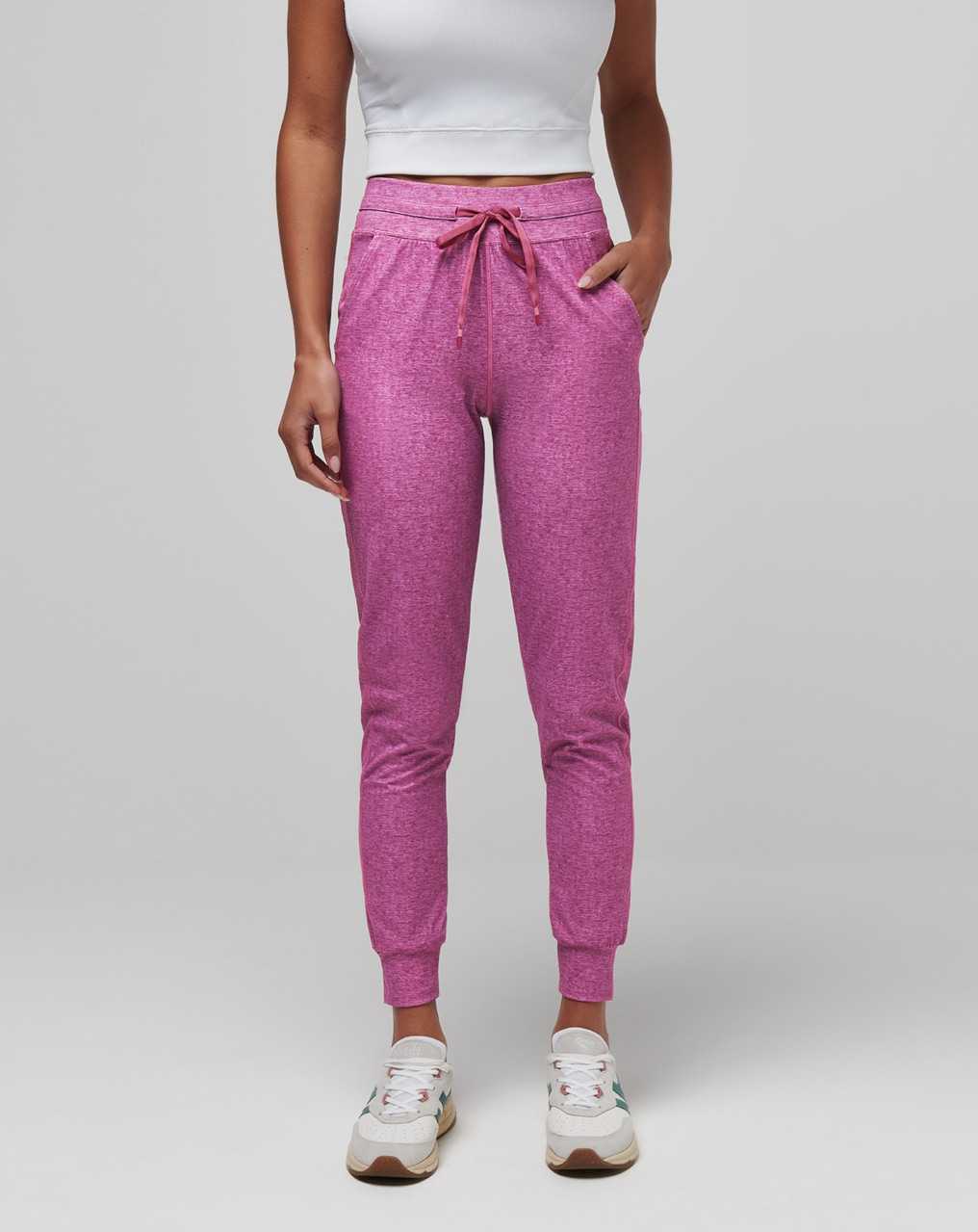 Travis Mathew Moveknit Tie Jogger Heather Red Violet | UYIKMHS-83