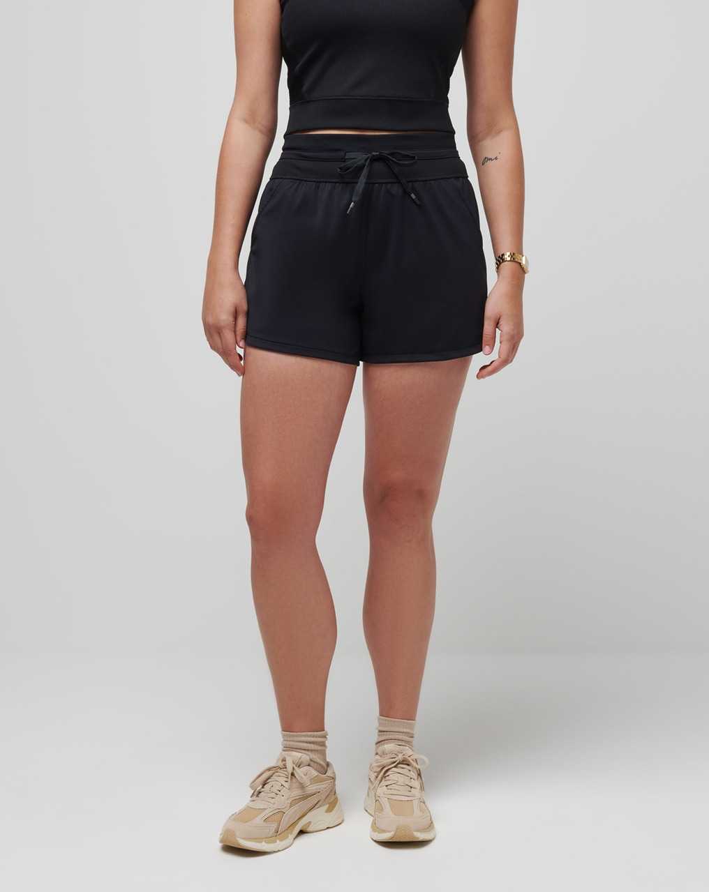 Travis Mathew Moveknit Tie Short Black | NRXFKJZ-52