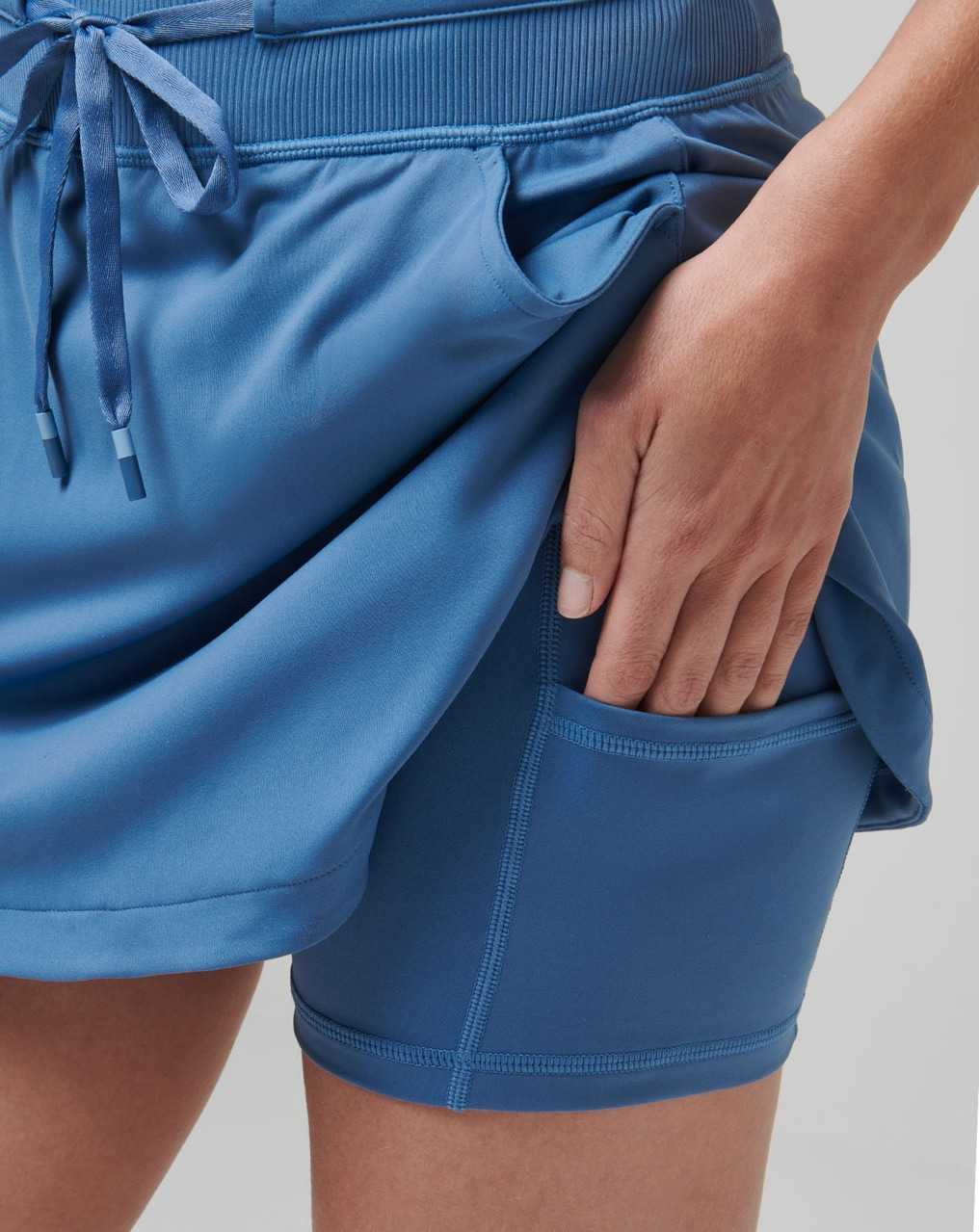 Travis Mathew Moveknit Tie Skort Moonlight Blue | DFTWHOS-31