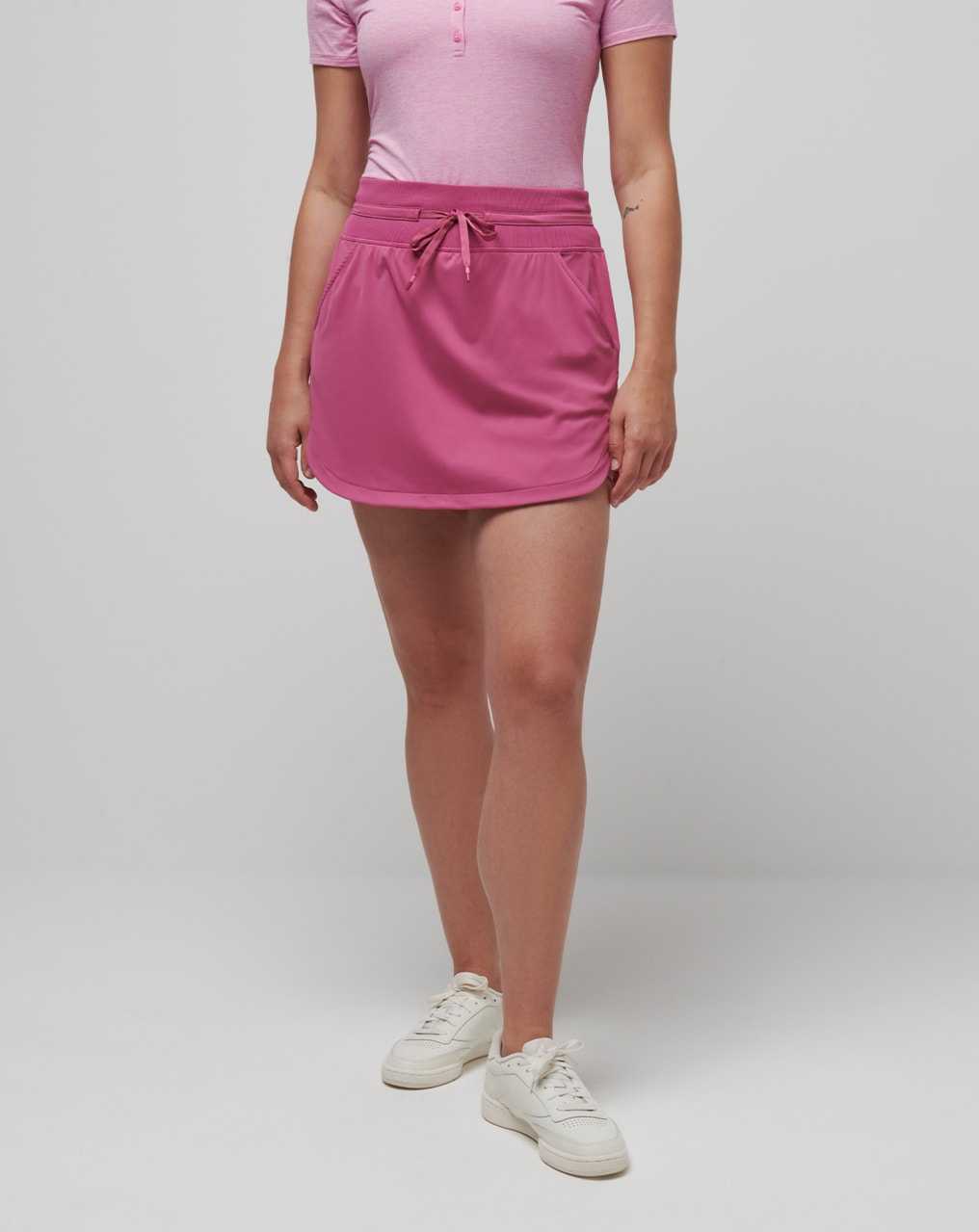 Travis Mathew Moveknit Tie Skort Red Violet | PUDXMET-60