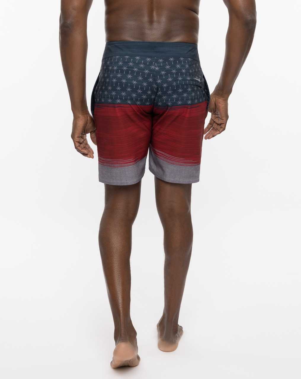 Travis Mathew Murica Fun Boardshort Heather Blue Nights | MEARVHO-72