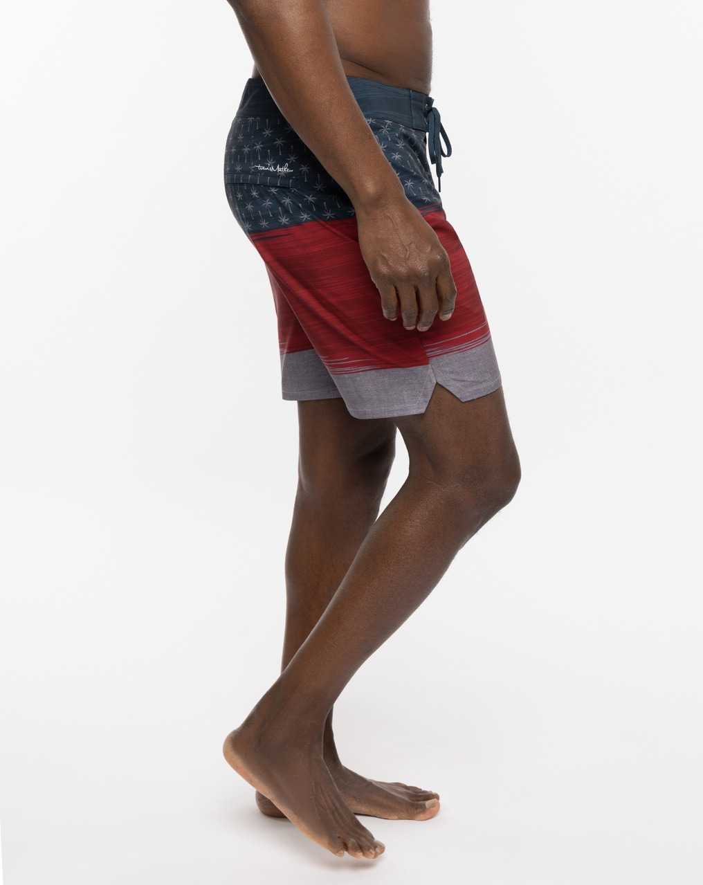 Travis Mathew Murica Fun Boardshort Heather Blue Nights | MEARVHO-72