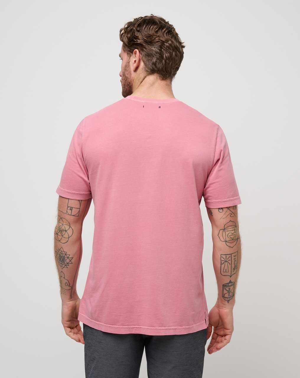 Travis Mathew Name Association Tee Dusty Rose | OKGSBHQ-47