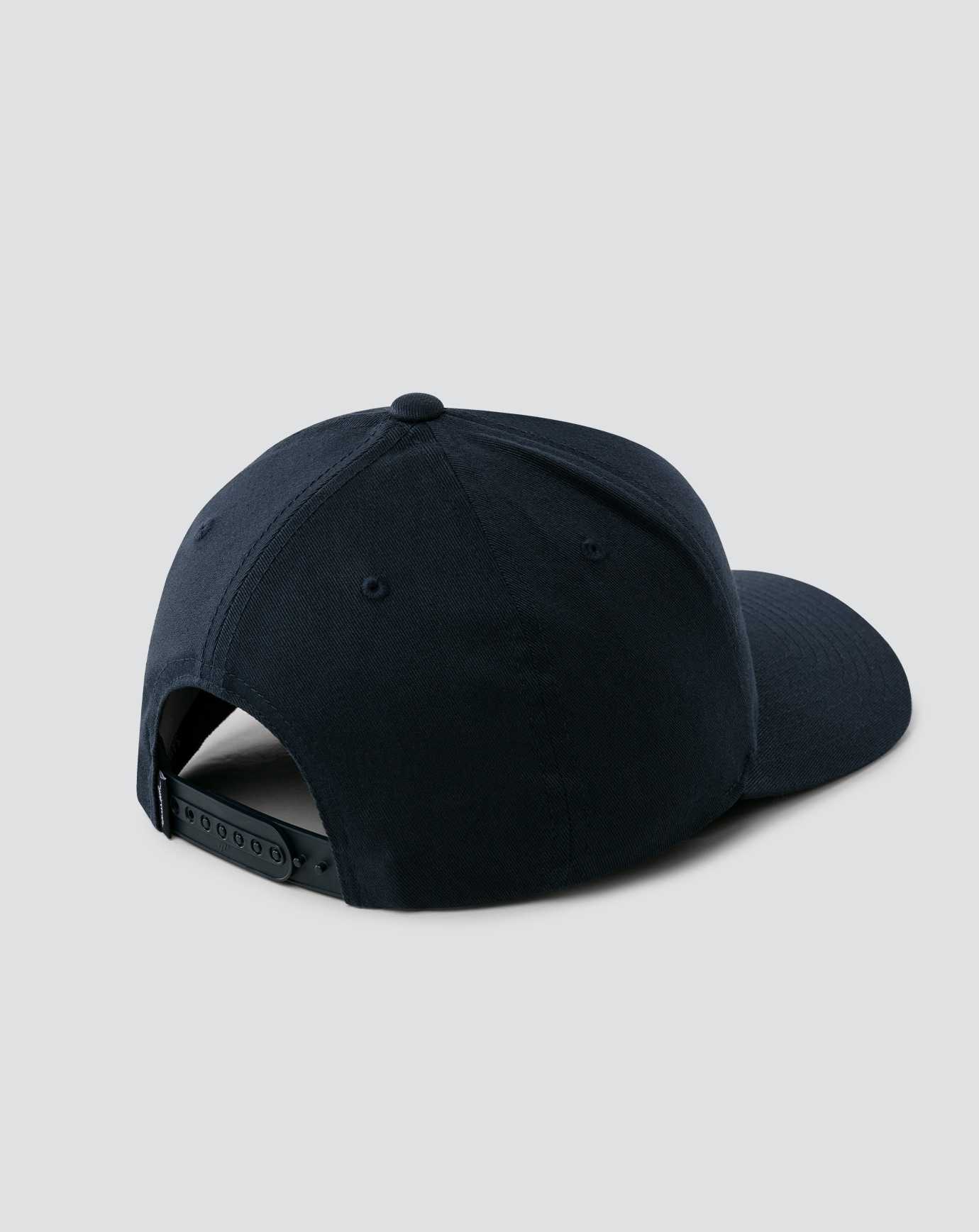 Travis Mathew Neon Magic Snapback Hat Dark Blue | UIZBHWJ-80