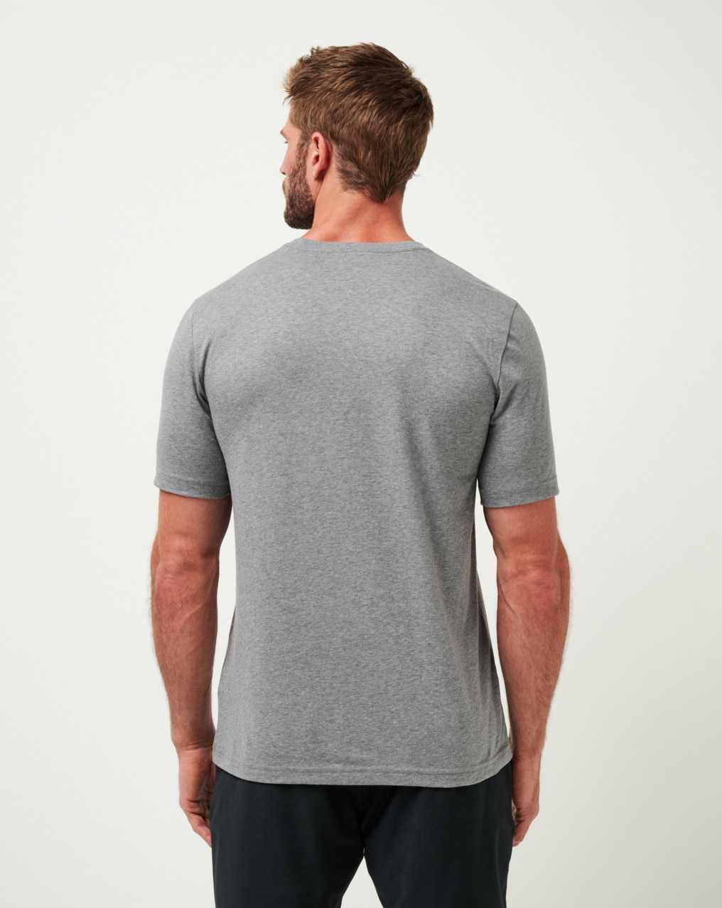 Travis Mathew New York Yankees Strike One Tee Heather Grey | BKYGDFE-86