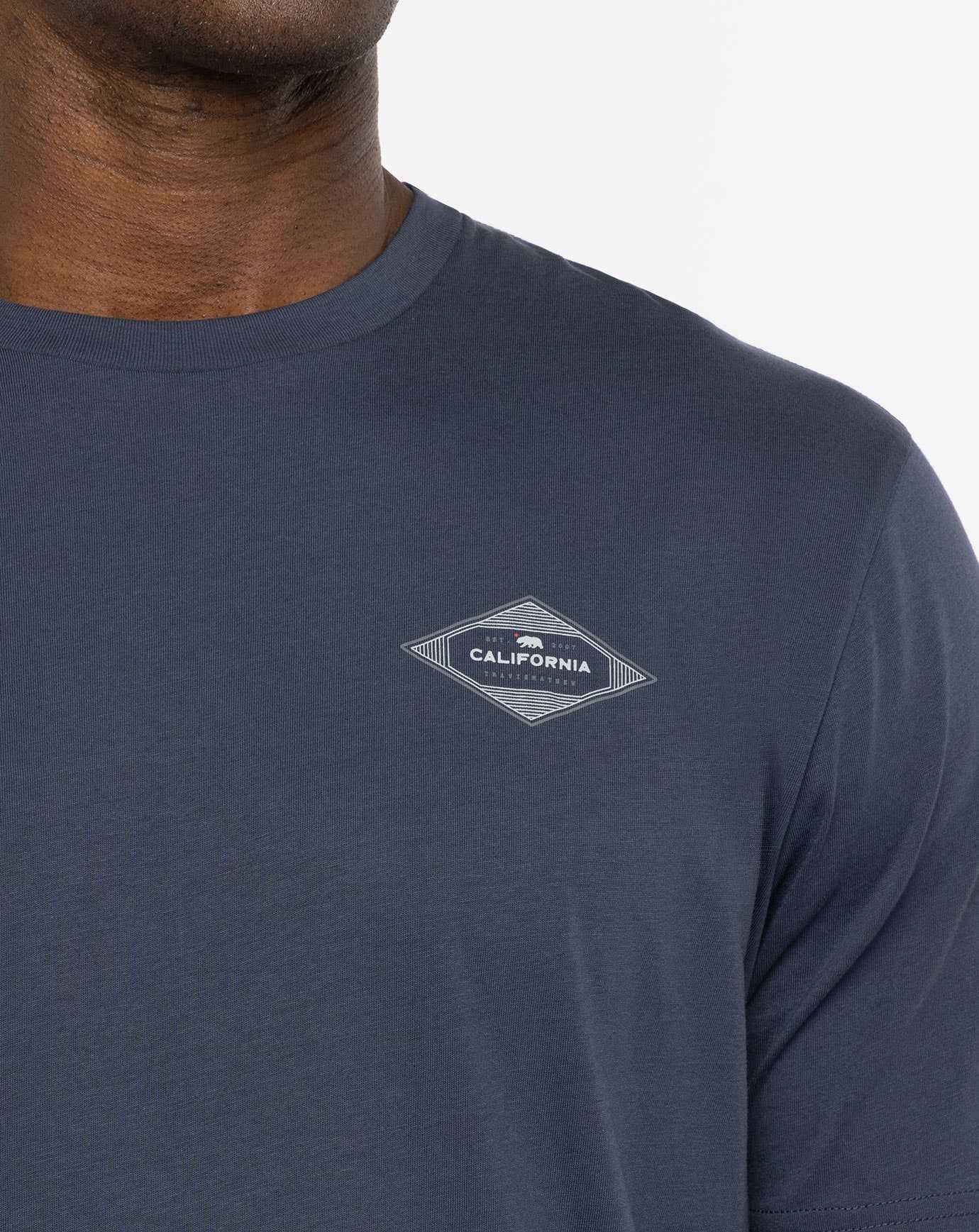 Travis Mathew North Beach Tee Blue Nights | UNFQWJR-61