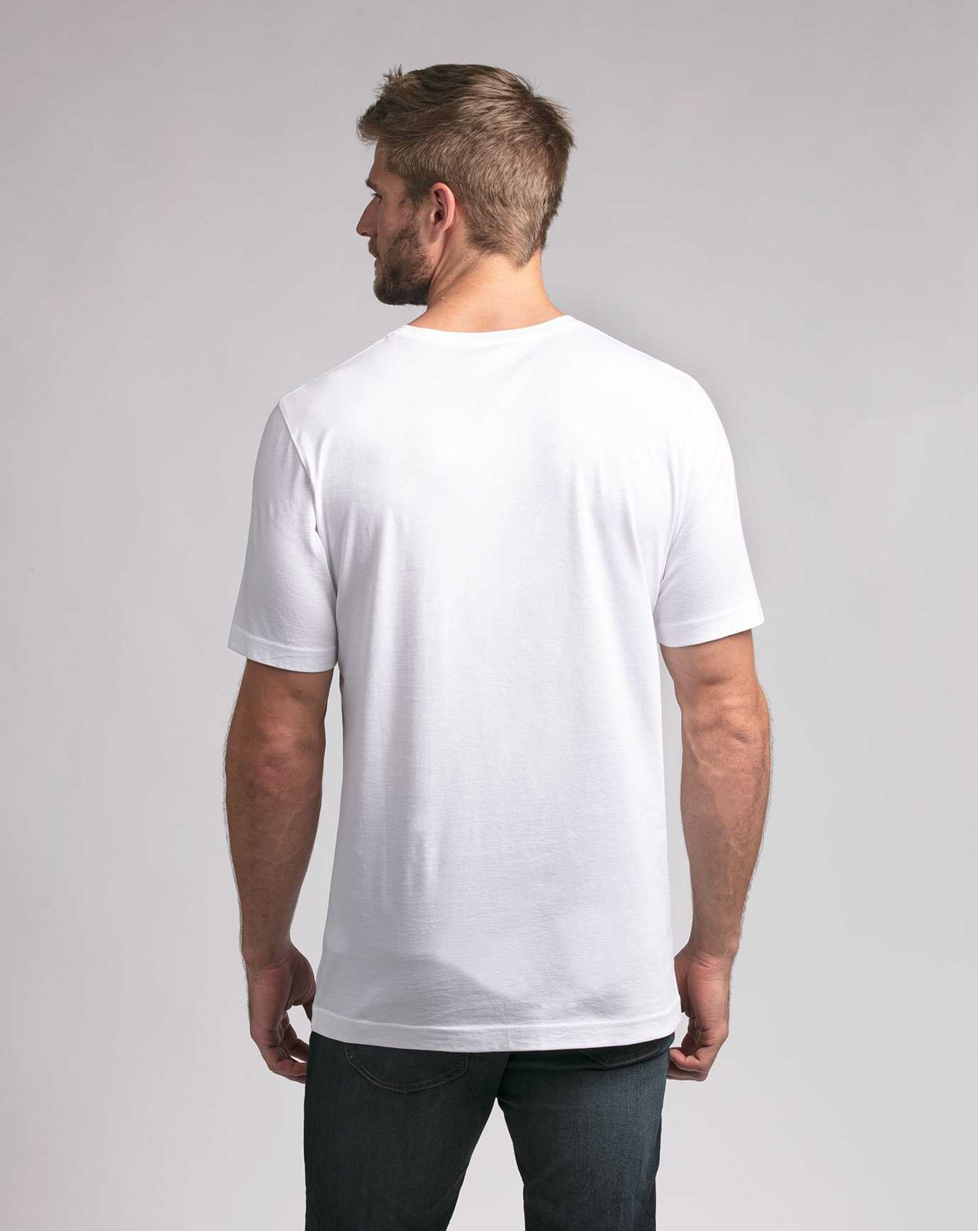 Travis Mathew Nugent Tee White | CQBEDVO-56