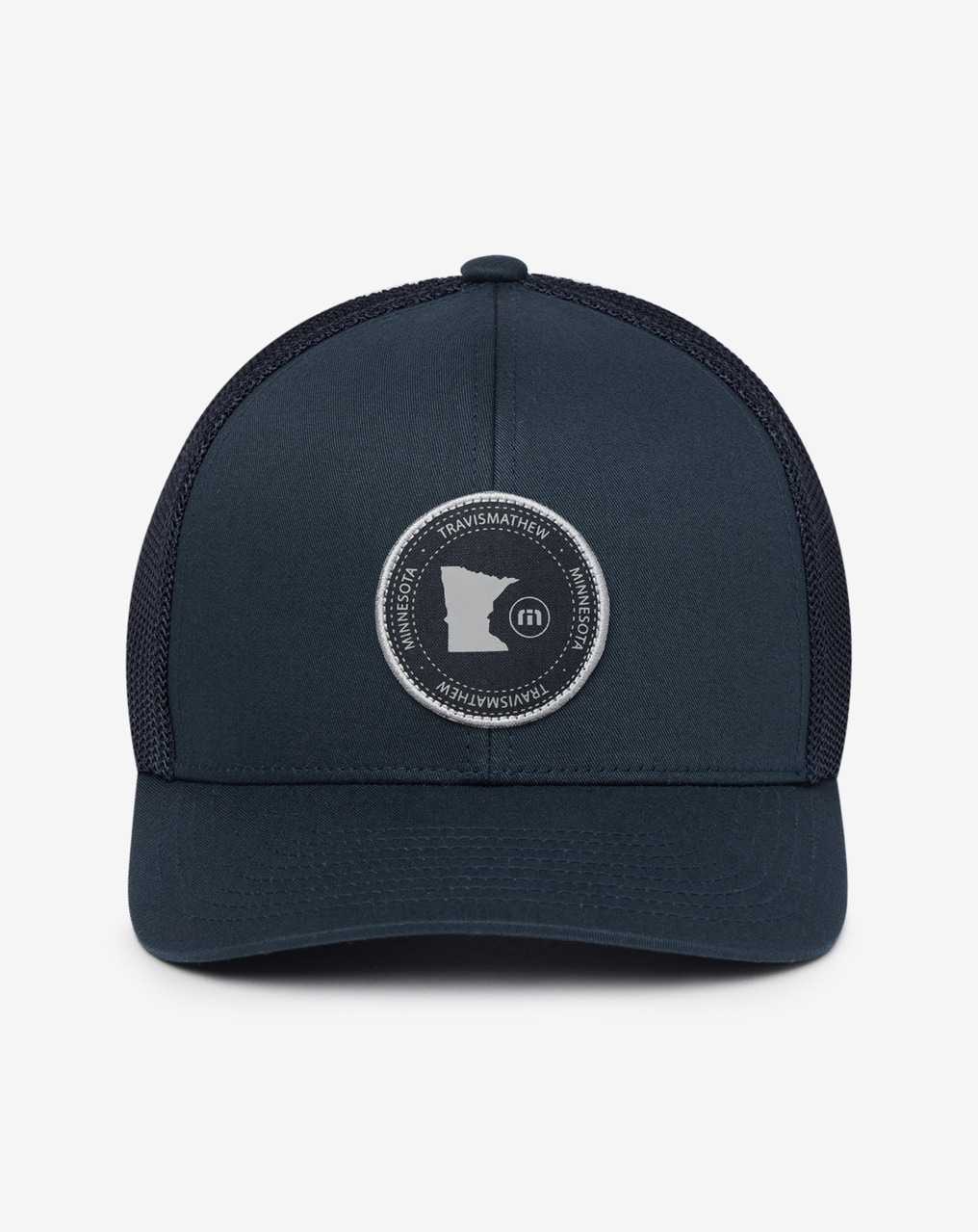 Travis Mathew Oh For Sure 2.0 Snapback Hat Navy | DXREBCY-30