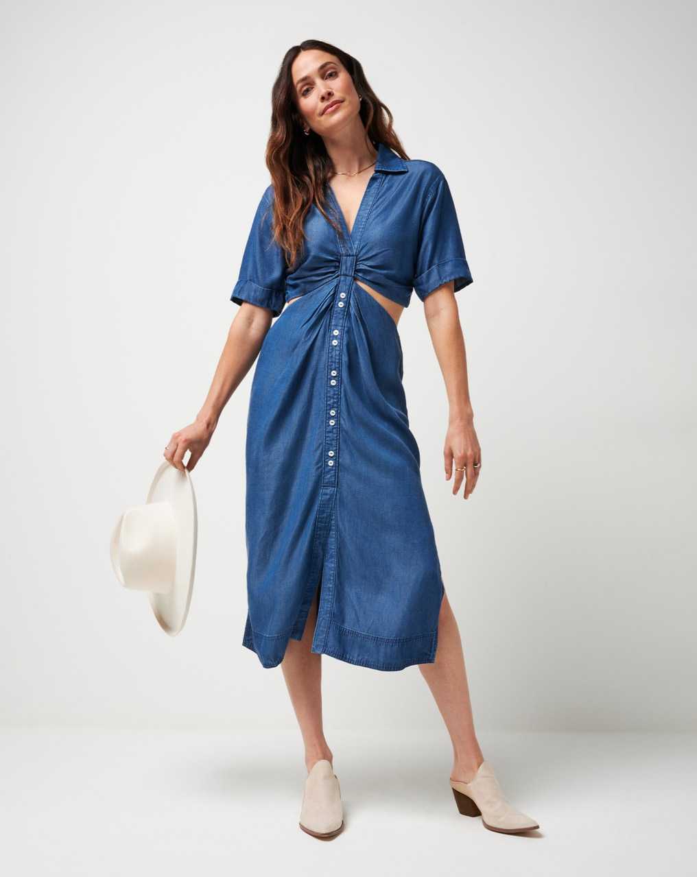 Travis Mathew Old Havana Dress Copen Blue | HIEUMJY-34