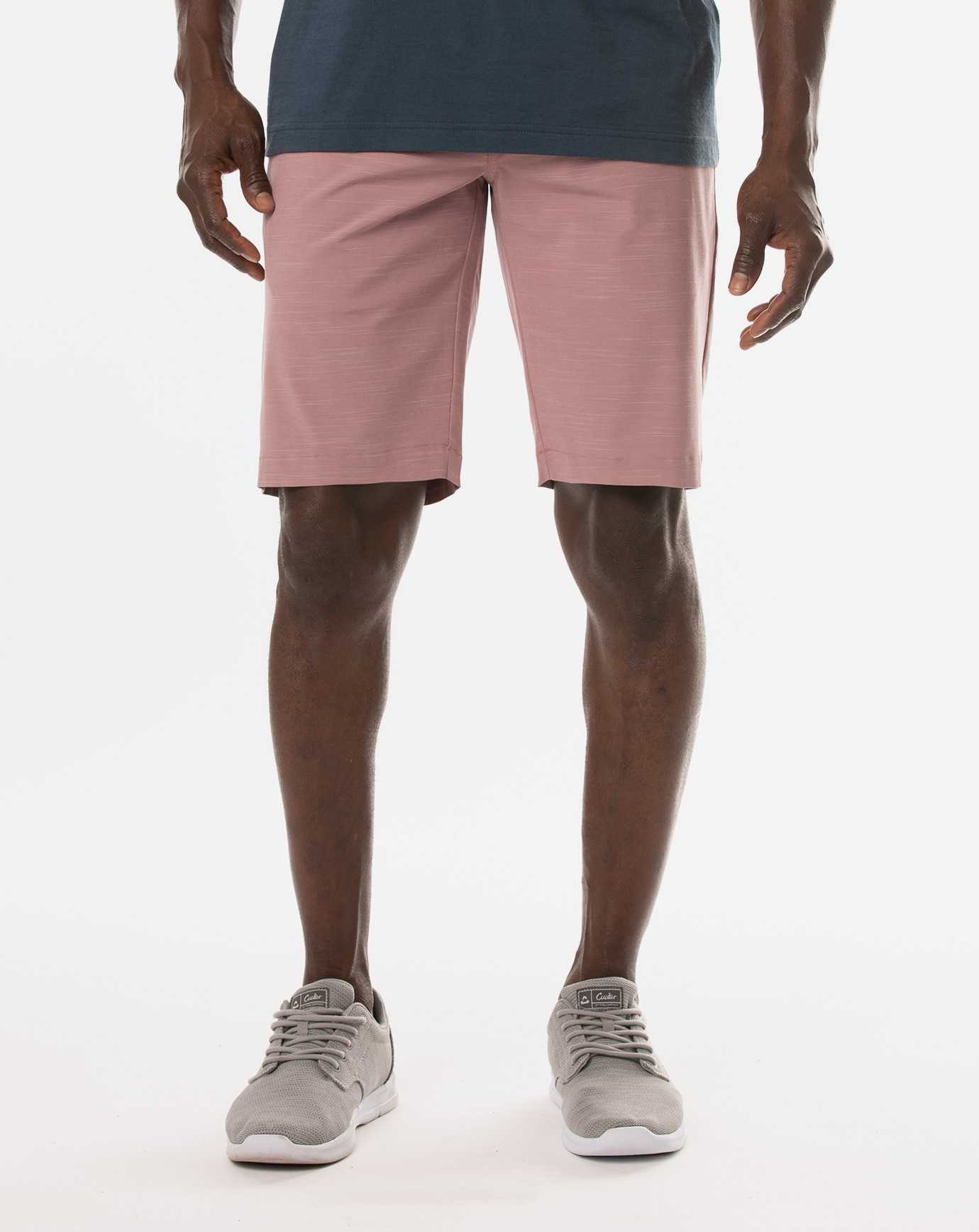 Travis Mathew On A Boat Short 9in Heather Ruby Red | NBAKYRU-14