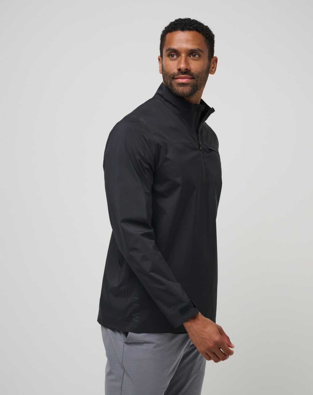 Travis Mathew On Course Jacket Black | CAYVSGQ-83