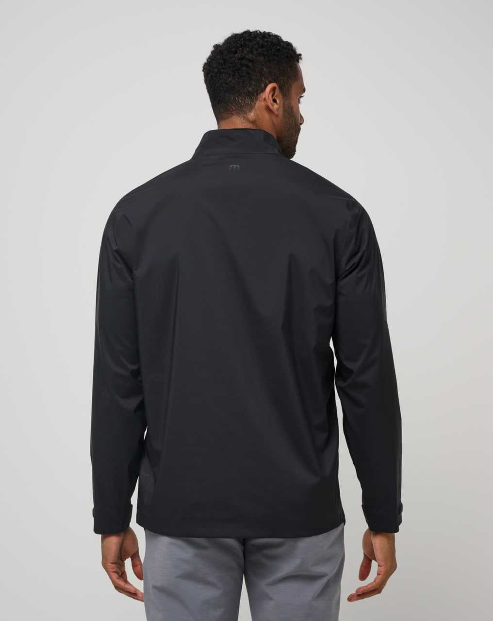 Travis Mathew On Course Jacket Black | CAYVSGQ-83