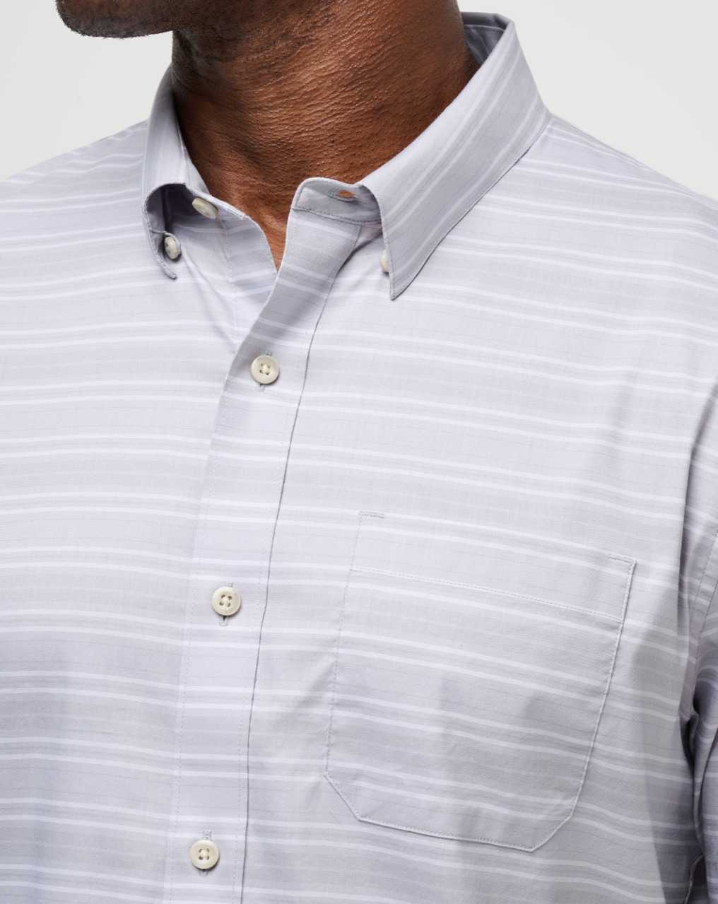 Travis Mathew On The Table Button-up Micro Chip | OKQUTEF-94