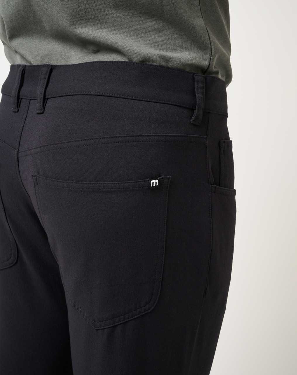 Travis Mathew Open To Close Midweight Pant Black | SDQCRLW-64