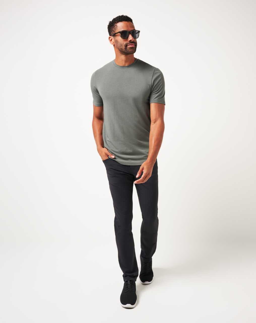 Travis Mathew Open To Close Midweight Pant Black | SDQCRLW-64