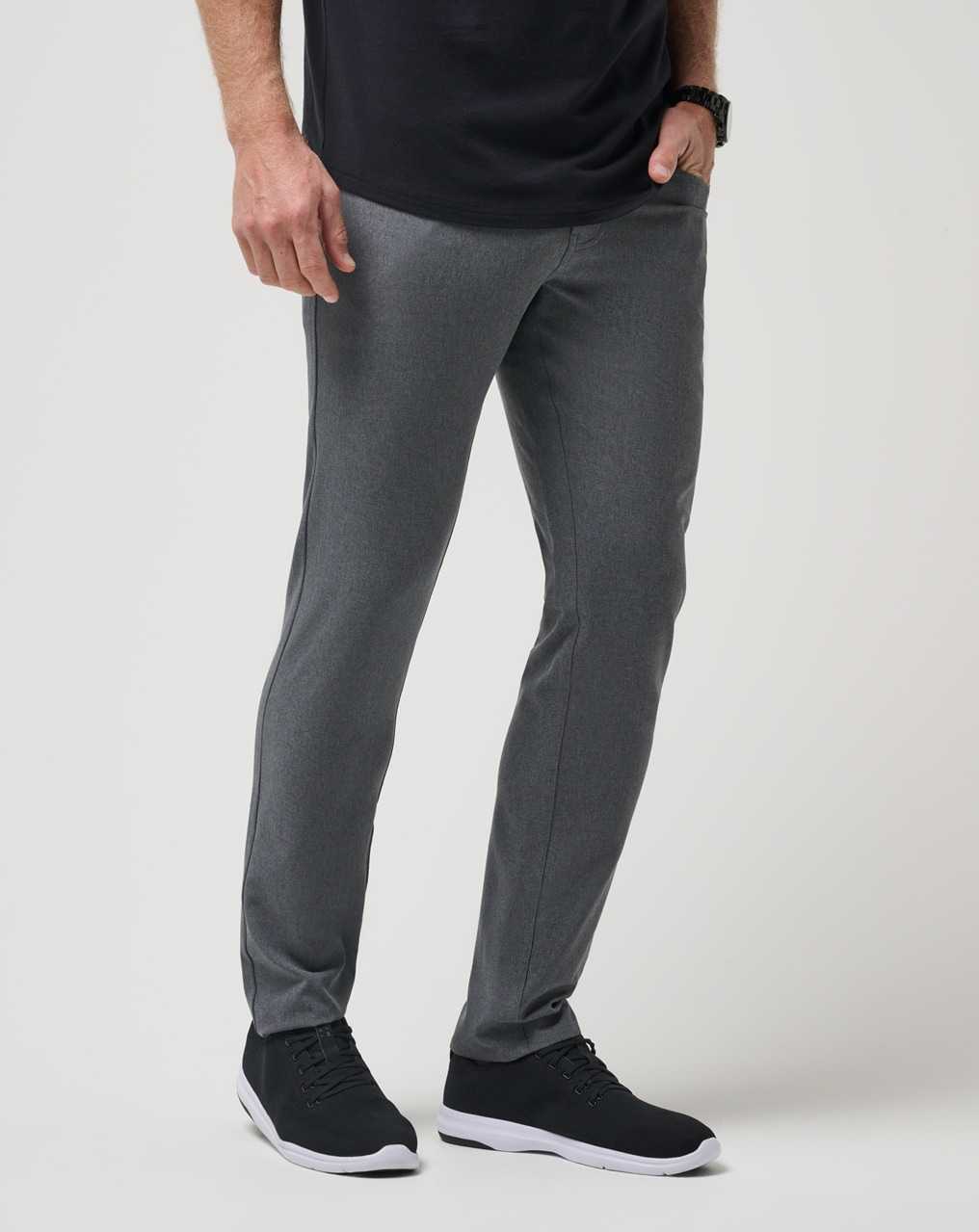 Travis Mathew Open To Close Pant Heather Dark Grey | CKBEHDU-08