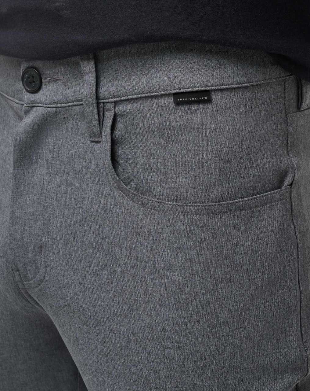 Travis Mathew Open To Close Pant Heather Dark Grey | CKBEHDU-08