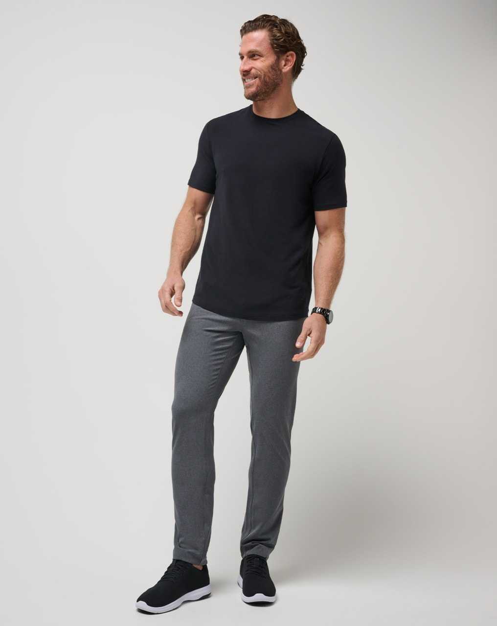 Travis Mathew Open To Close Pant Heather Dark Grey | CKBEHDU-08