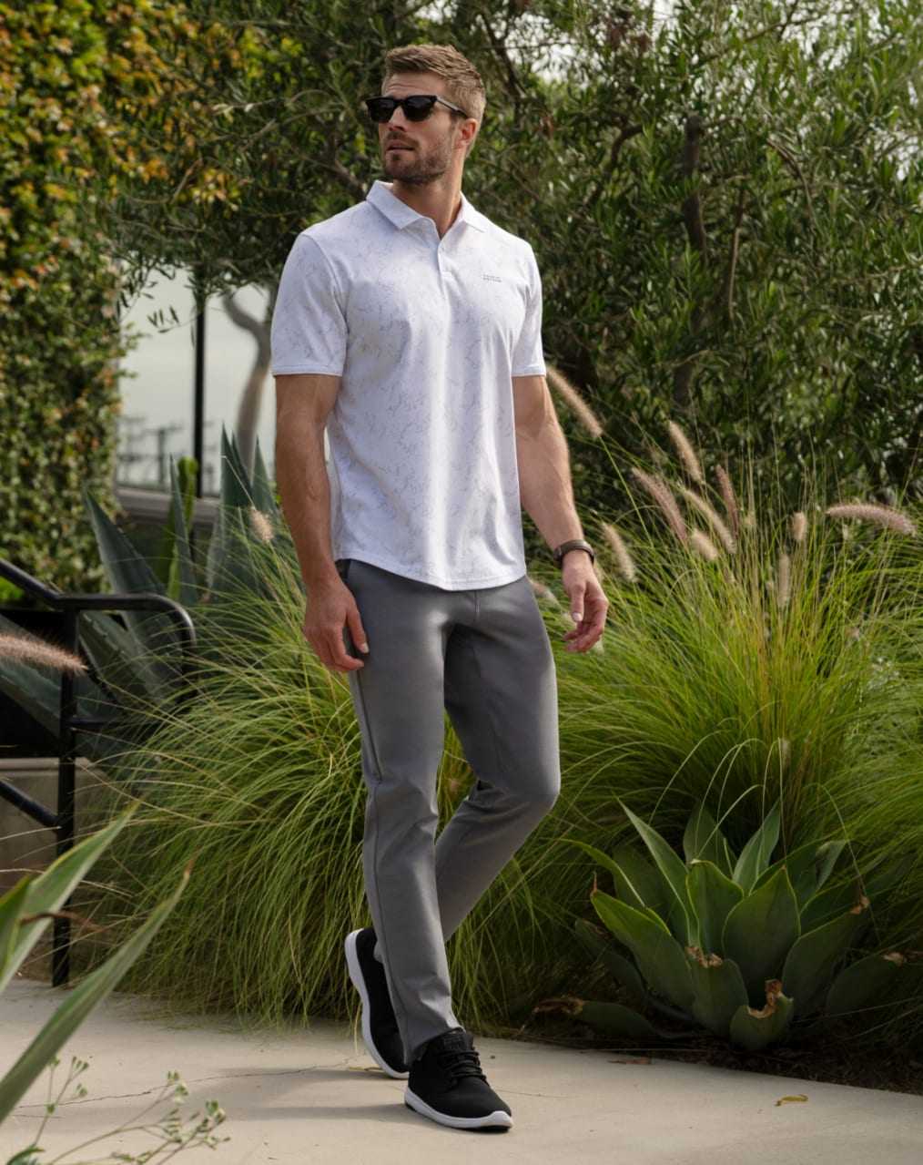 Travis Mathew Open To Close Tech Chino Pant Heather Quiet Shade | PZQFDYU-43