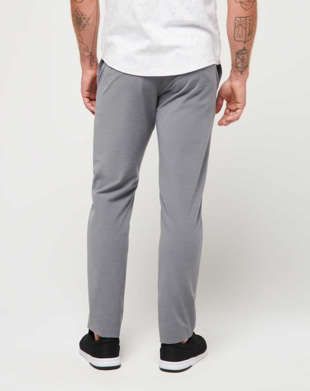 Travis Mathew Open To Close Tech Chino Pant Heather Quiet Shade | PZQFDYU-43