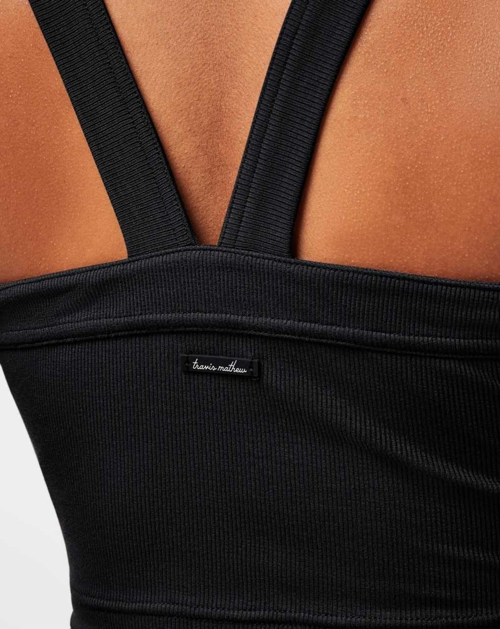 Travis Mathew Our Little Secret Cloud Tank Black | HCZQDLP-57