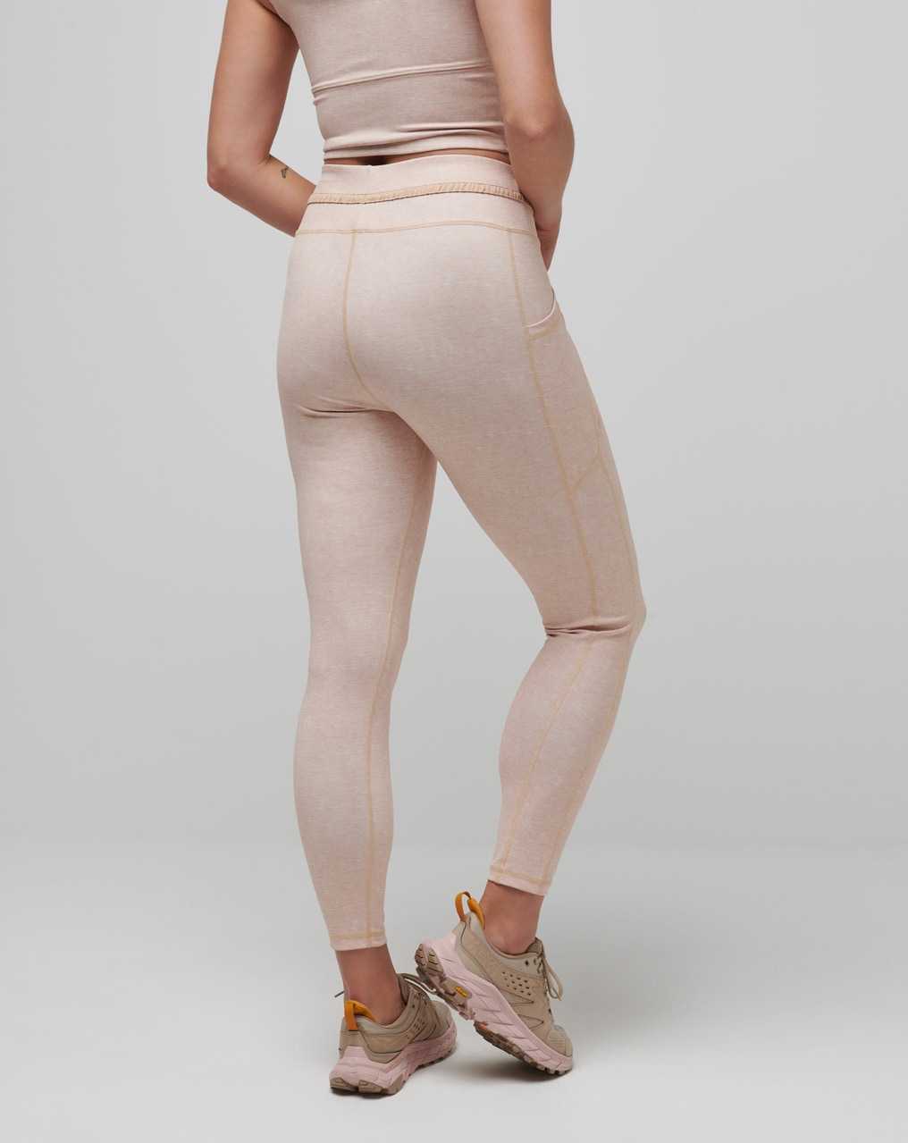 Travis Mathew Painted Sky Moveknit Legging Heather Cuban Sand | LUQYKJD-38