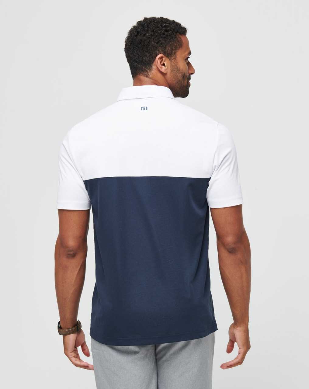 Travis Mathew Pali Polo White | FNHPZSE-61