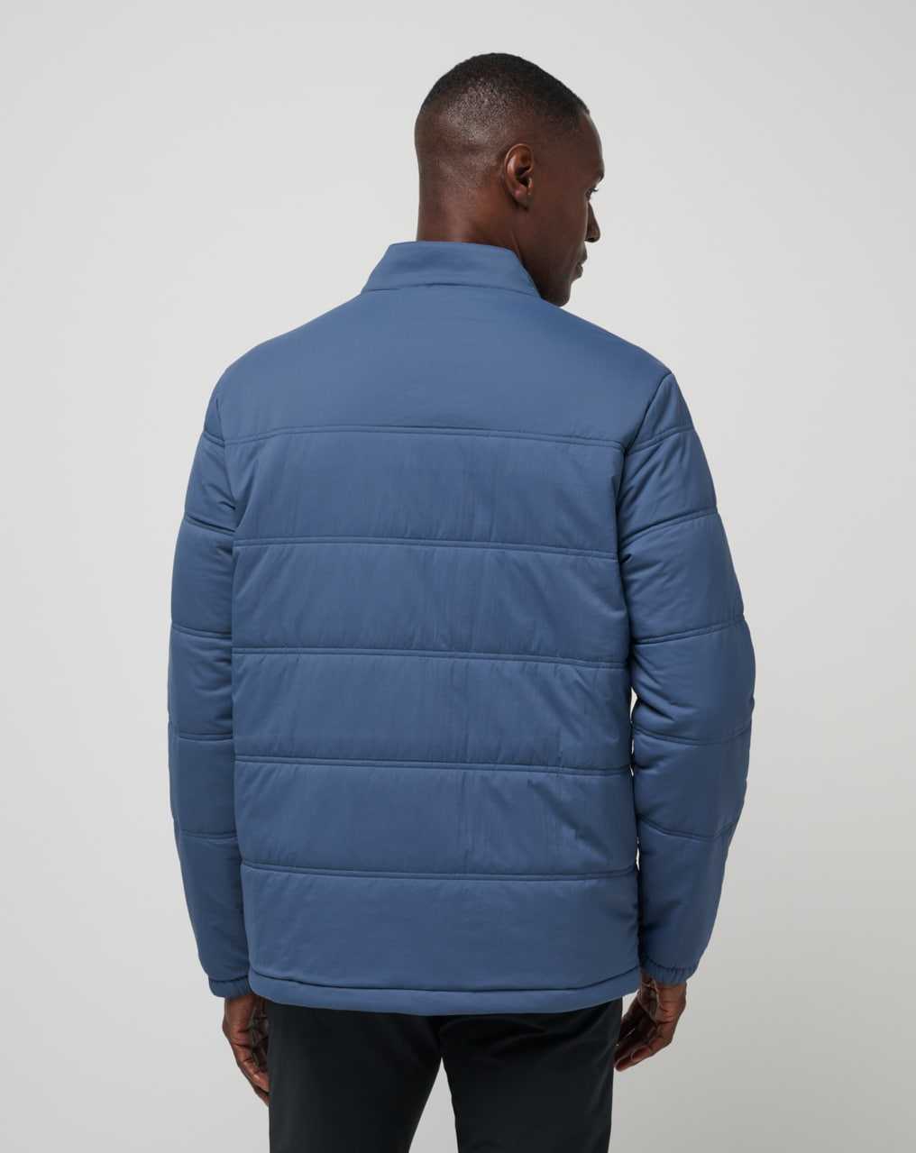 Travis Mathew Palisades Puffer Jacket Navy | ABWICRO-30