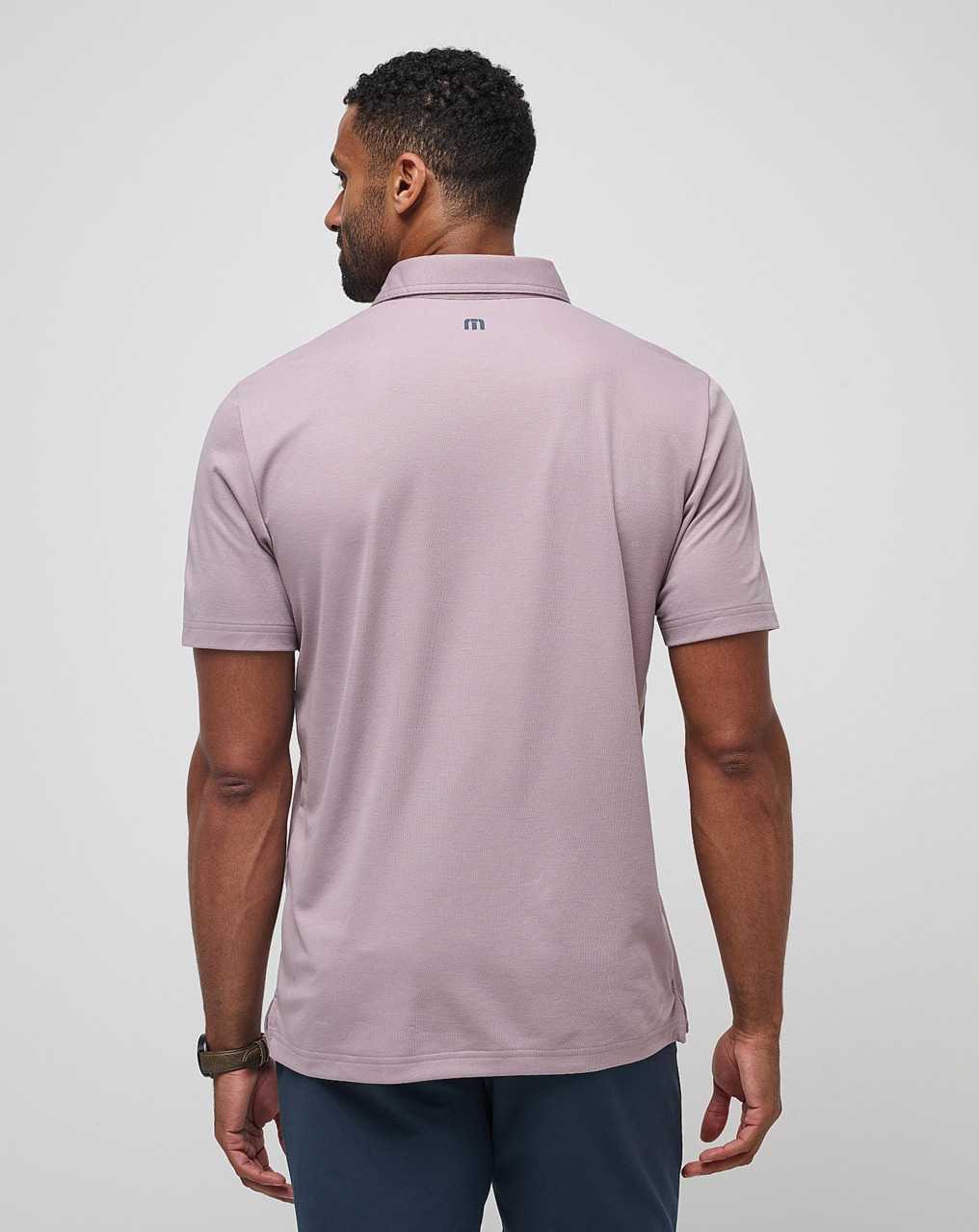 Travis Mathew Papaya Grove Polo Elderberry | WOIUNSK-13