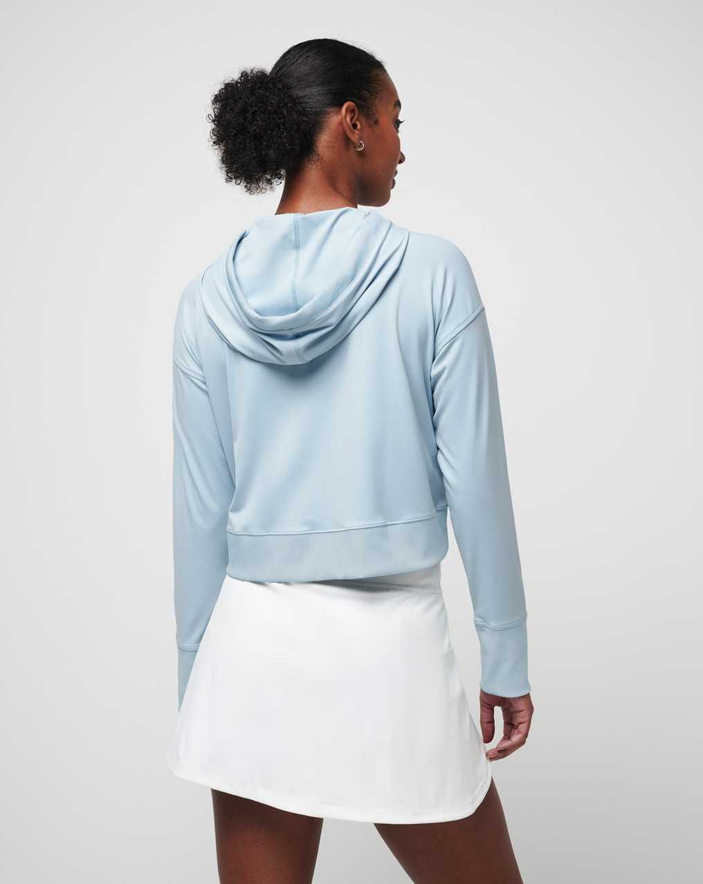 Travis Mathew Paso Robles Moveknit Hoodie Celestial Blue | BALJKCN-23