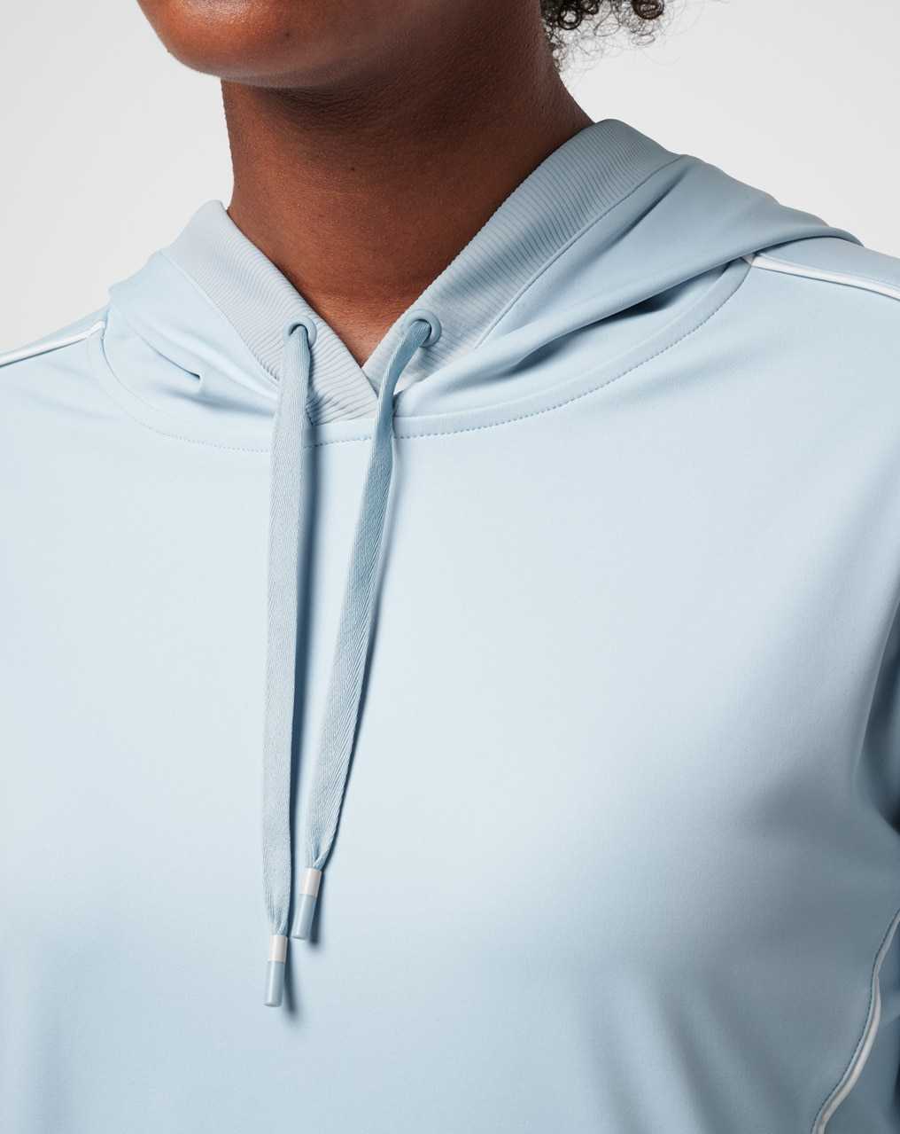 Travis Mathew Paso Robles Moveknit Hoodie Celestial Blue | BALJKCN-23