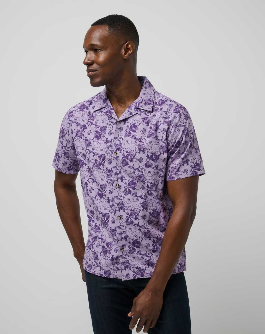 Travis Mathew Phoning In Button-up Imperial | LHCUBGY-47