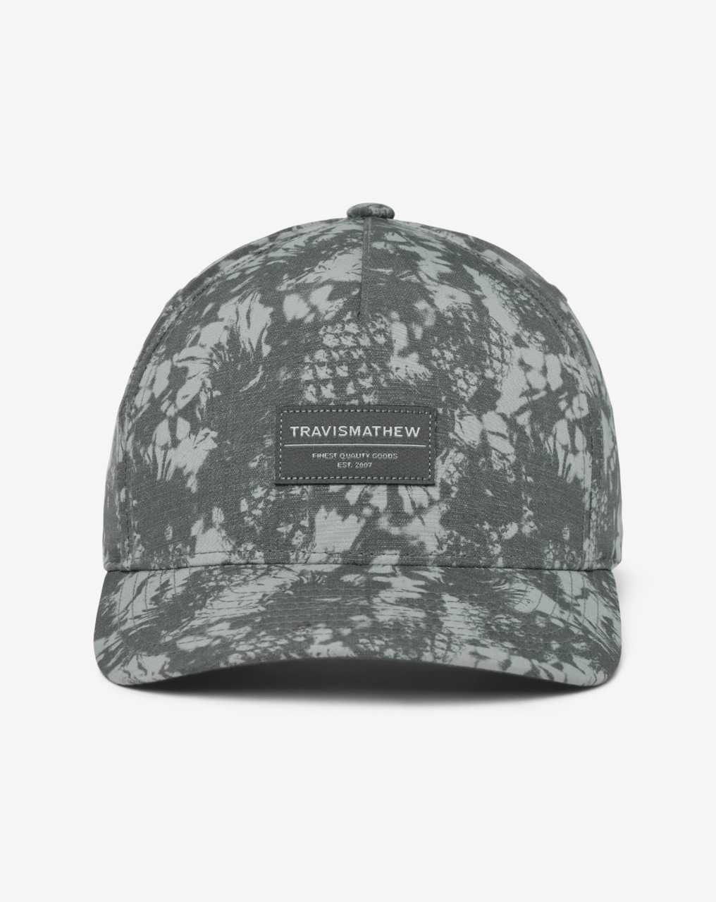 Travis Mathew Pineapple Please Snapback Hat Grey | PNXCUOT-97