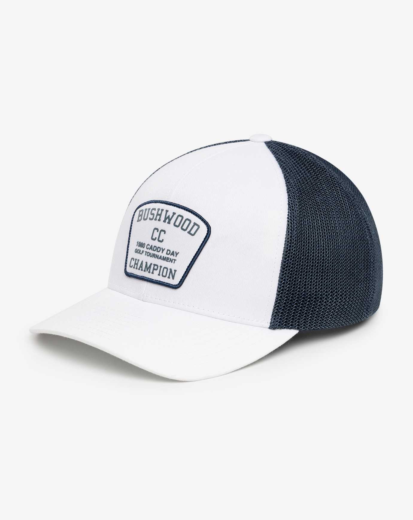 Travis Mathew Presidential Suite Snapback Hat White | BAGPUWT-43