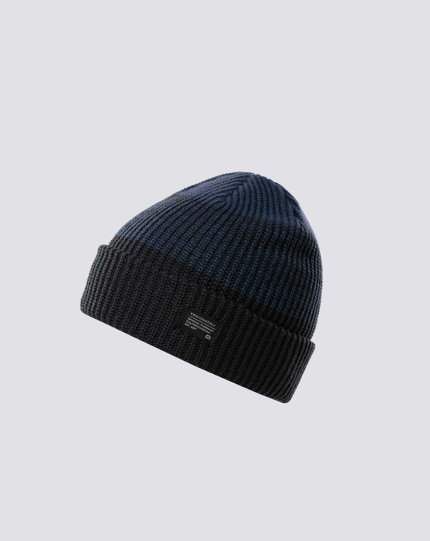 Travis Mathew Prevailing Winds Beanie Blue Nights | QOPJYTU-64