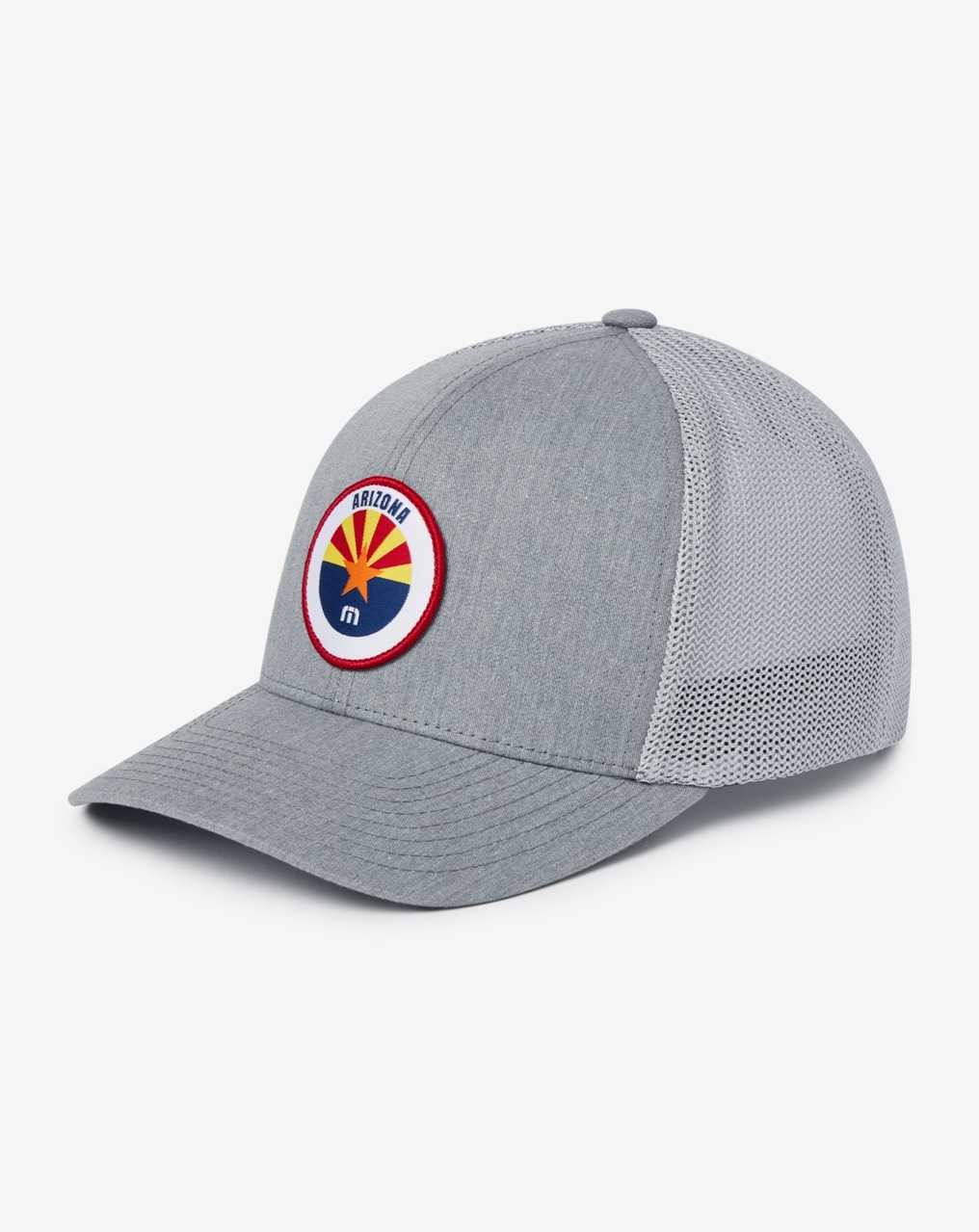 Travis Mathew Prickly Pear 2.0 Snapback Hat Heather Grey | FKXMVDH-03