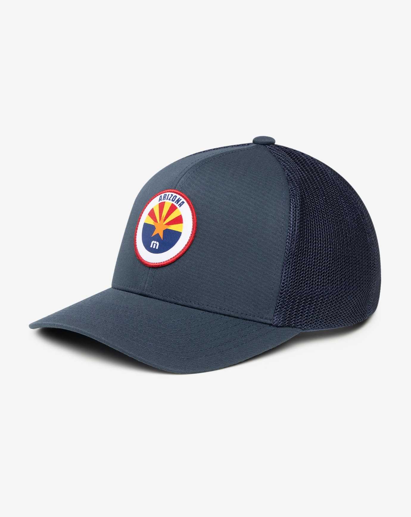 Travis Mathew Prickly Pear Snapback Hat Blue Nights | QHDCWOT-40