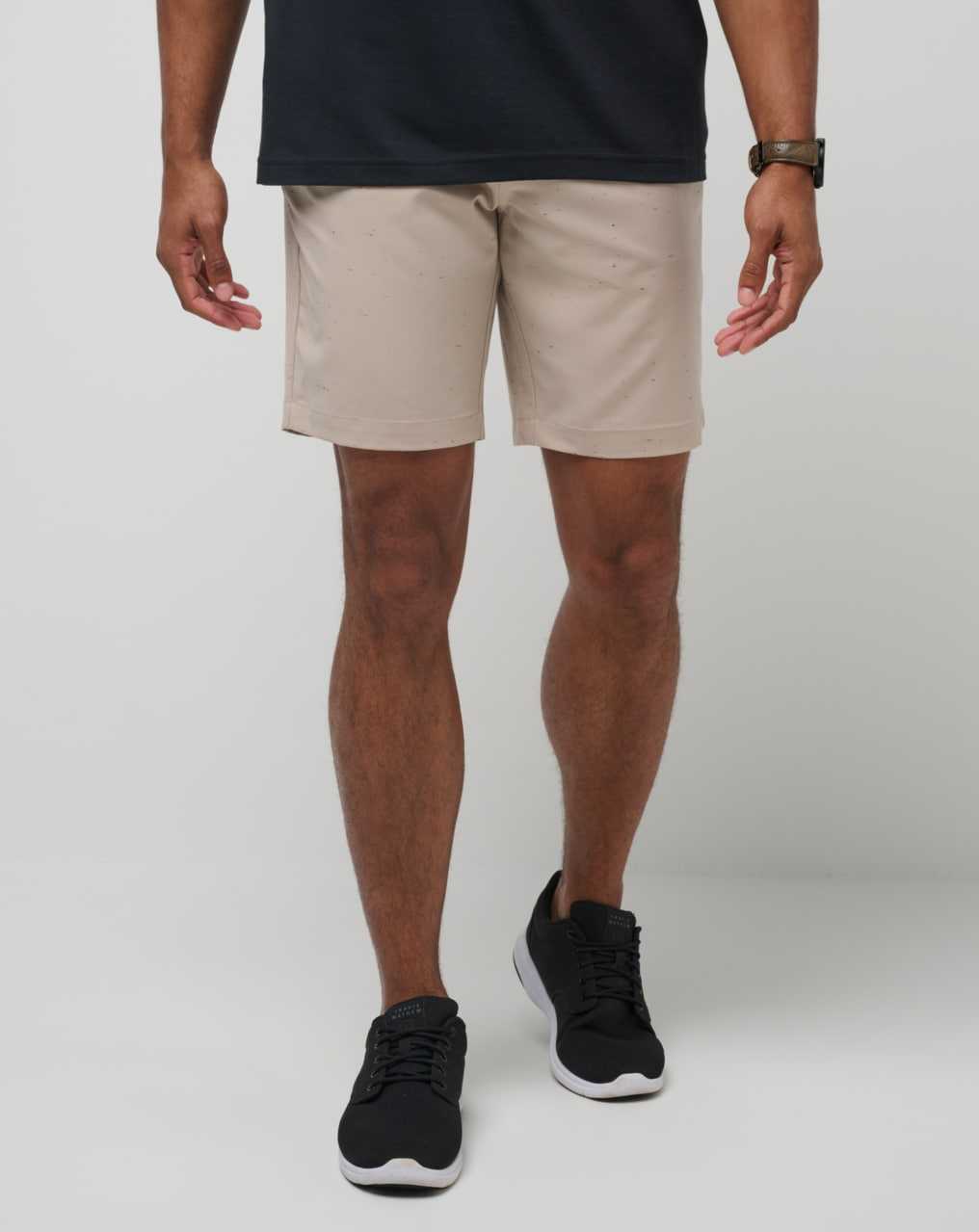 Travis Mathew Private Pier Short 9in Oxford Tan | OJGBYLH-94