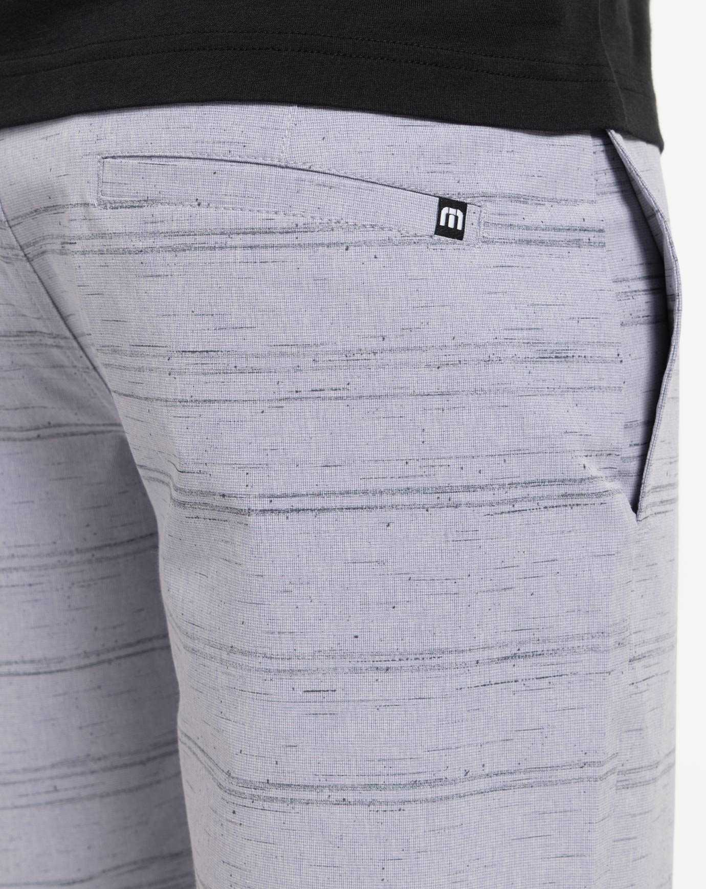 Travis Mathew Provisions Short 9in Heather Silver Bullet | FCADMBR-65