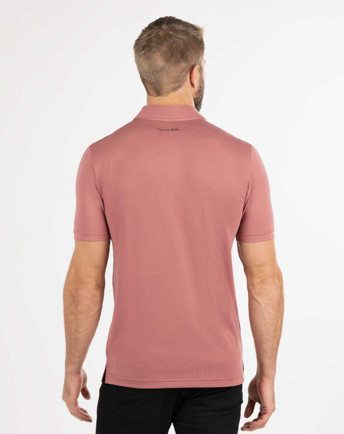 Travis Mathew Red River Polo Roan Rouge | XOUHJFC-70