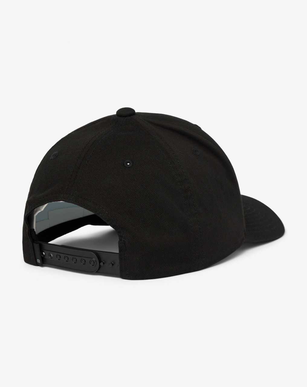 Travis Mathew Reflect The Sun Snapback Hat Black | GZPXHWN-28