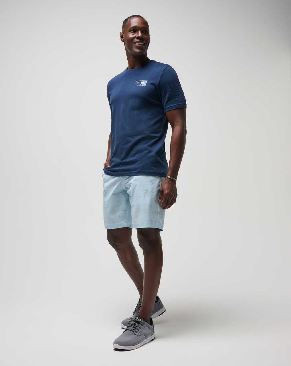 Travis Mathew River Surfing Short 9in Dream Blue | MLCSQTP-53