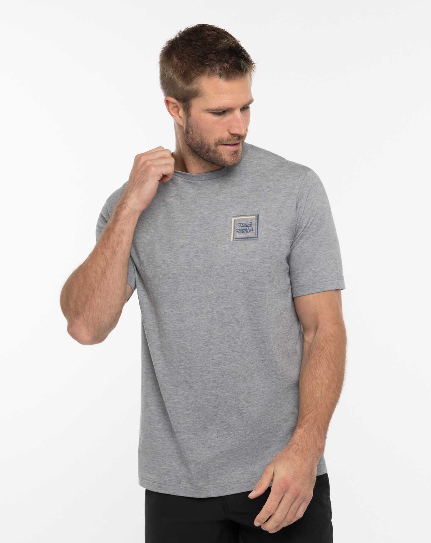 Travis Mathew Riviera Maya Tee Heather Grey | EZQULIO-76