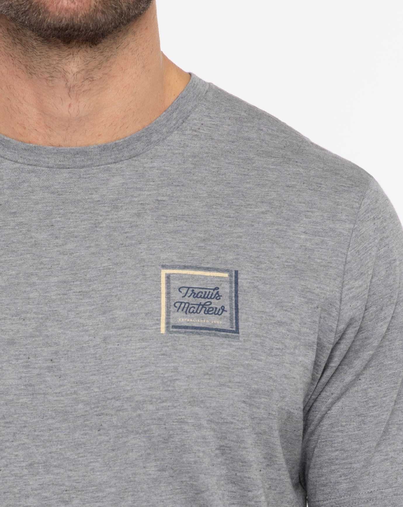 Travis Mathew Riviera Maya Tee Heather Grey | EZQULIO-76