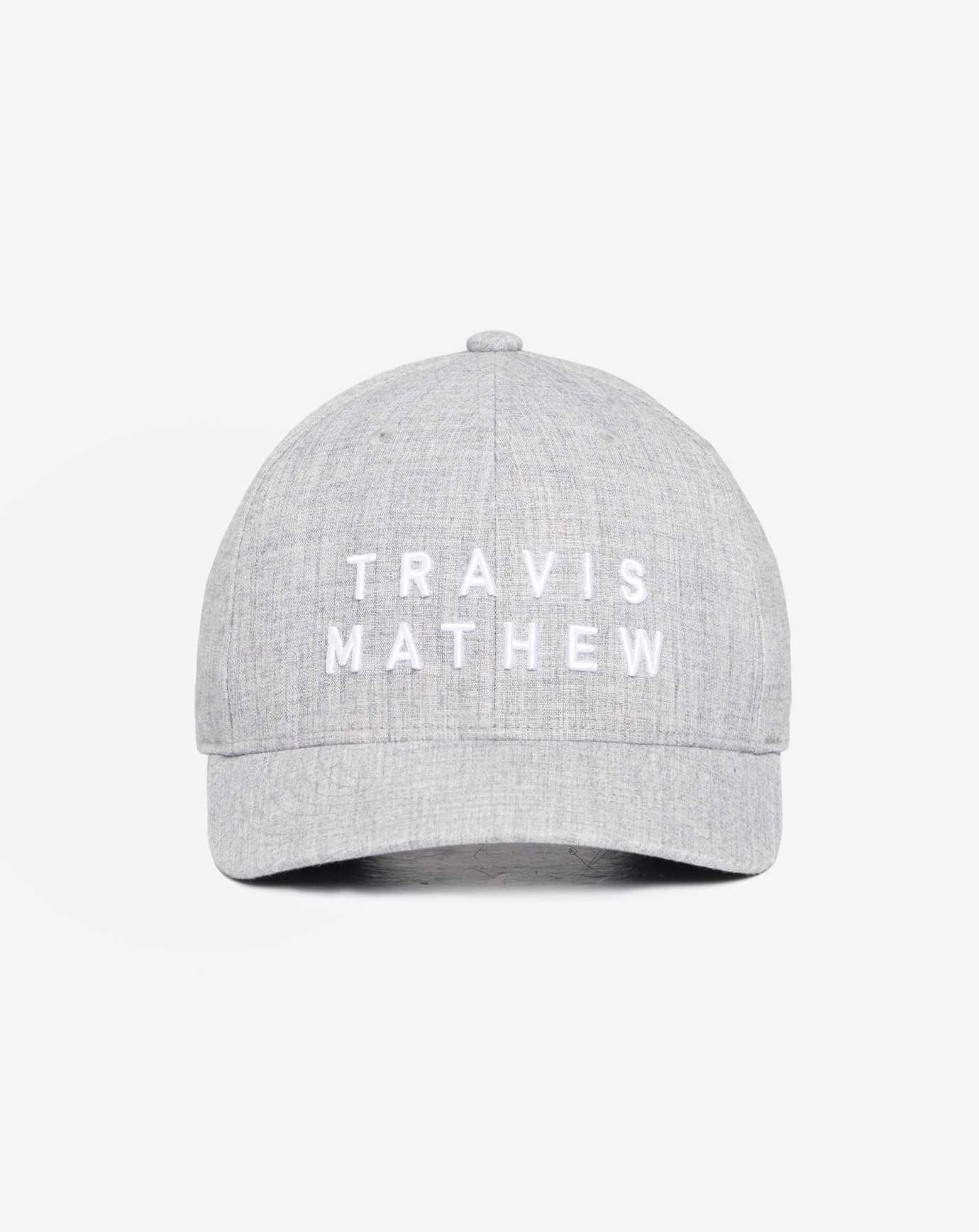 Travis Mathew Rockdale Snapback Hat Heather Grey | BSQCVDI-28