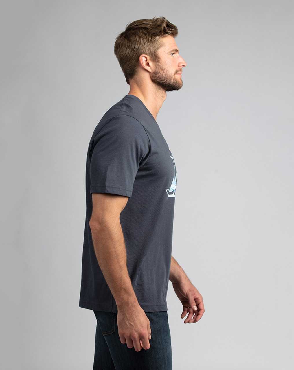 Travis Mathew Rockies Road 2.0 Tee Blue Nights | ZSTLCYR-58