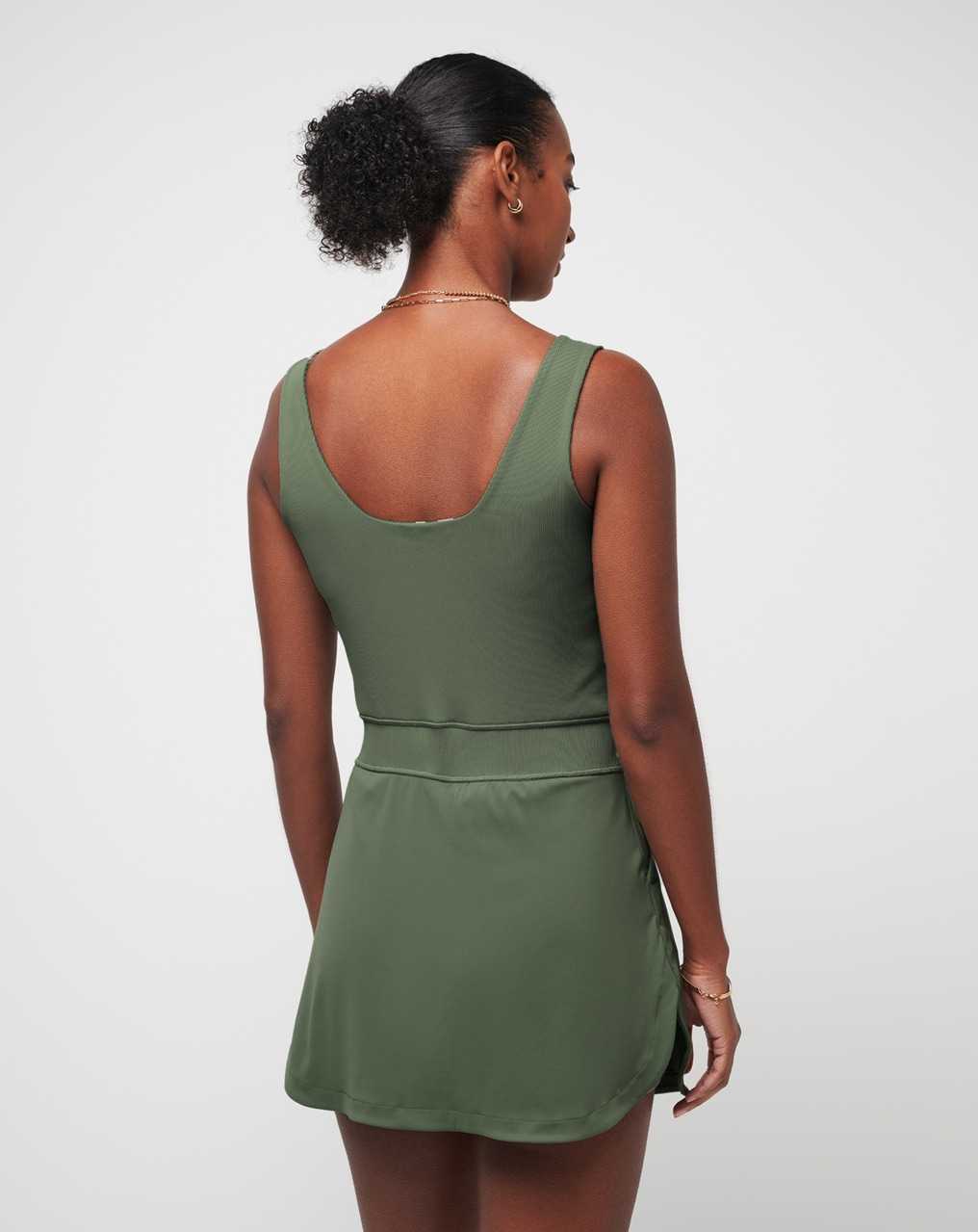 Travis Mathew Royal Treatment Moveknit Dress Agave Green | MLIGECH-67